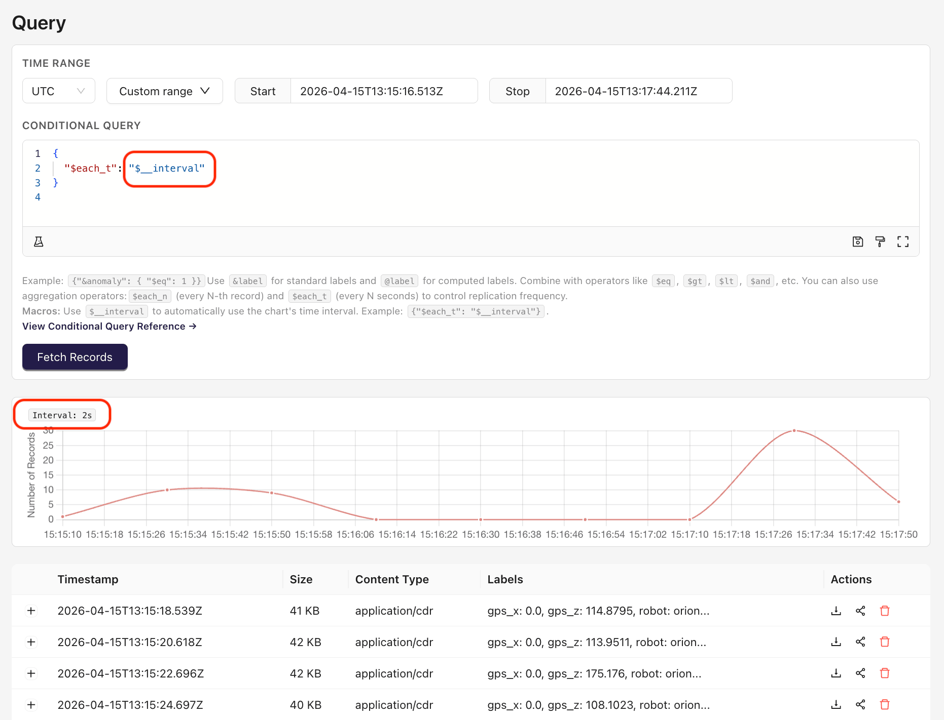 Query Graph Macro