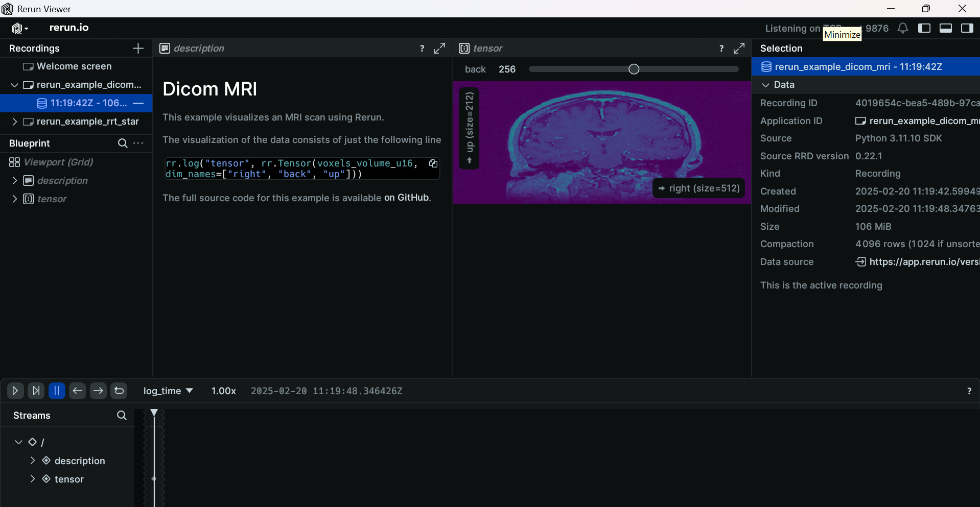 Rerun Dashboard